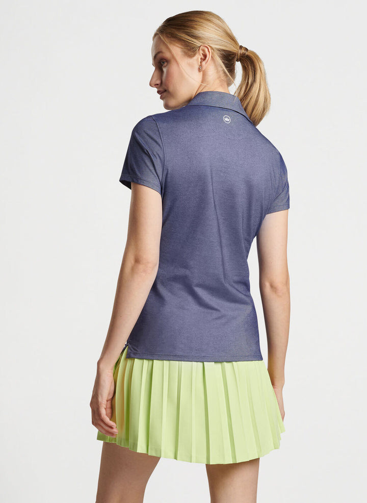 Peter Millar Womens Albatross Polo - NAVY