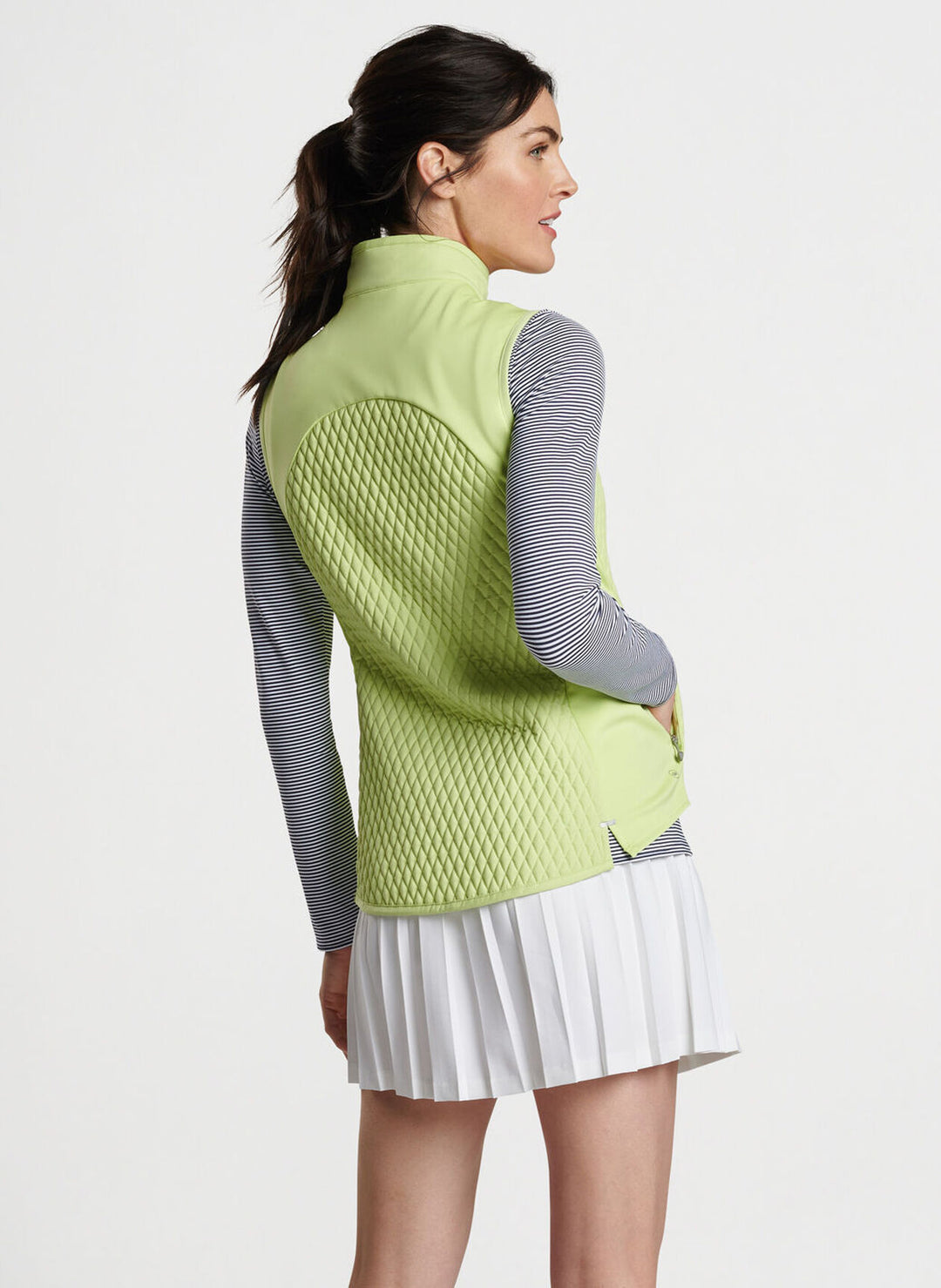 Peter Millar Womens Fuse Hybrid Vest - SPRITZER