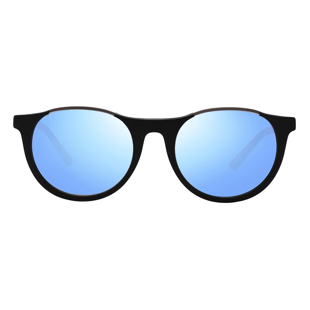 Revo Women's Laguna X KENDALL  Poloraized Sunglasses -Matte Black / Blue Water