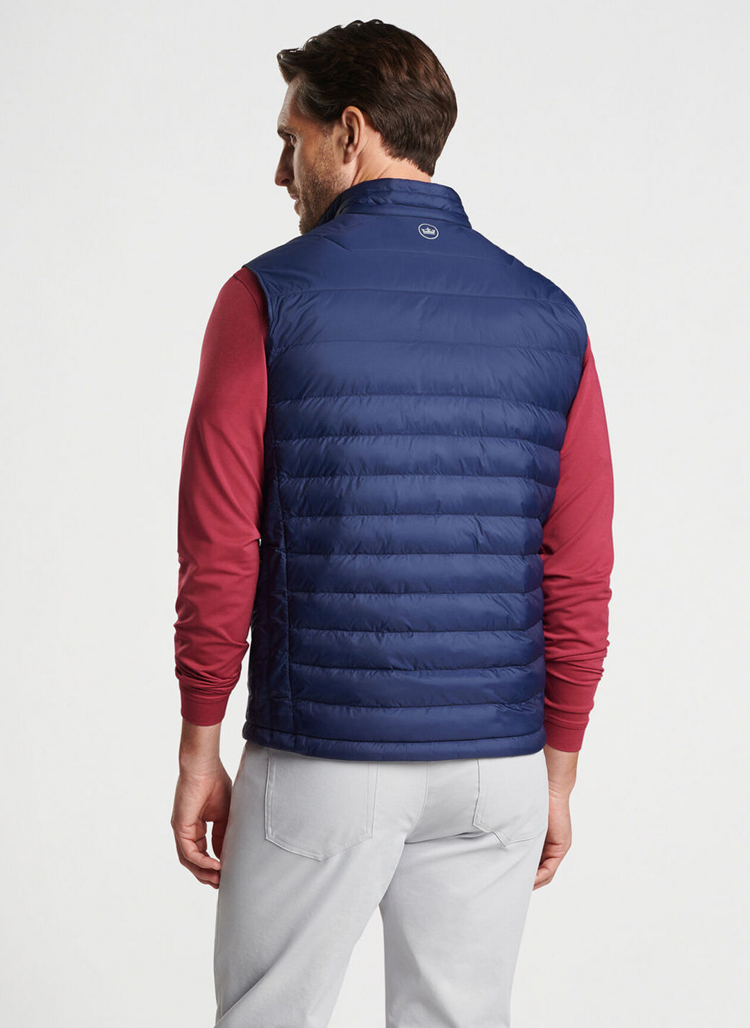 Peter Millar Mens  Classic Fit All Course Vest - NAVY