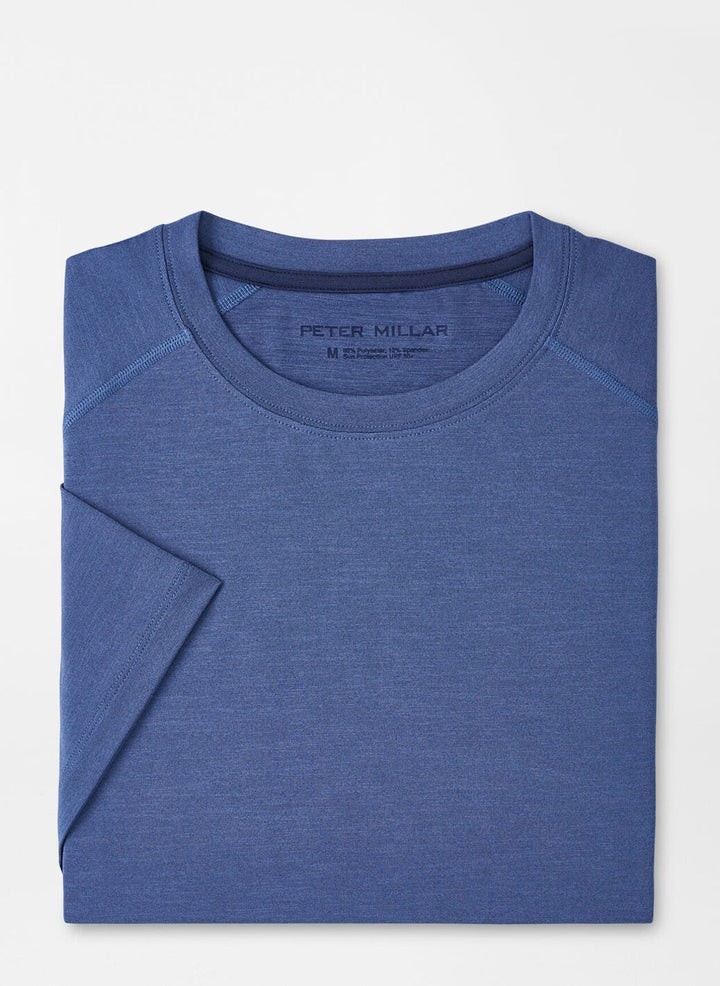 Peter Millar Mens Aurora Performance T-Shirt - ASTRAL BLUE