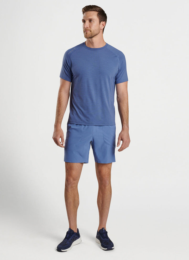 Peter Millar Mens Aurora Performance T-Shirt - ASTRAL BLUE