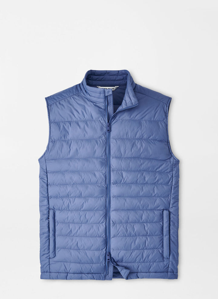 Peter Millar Mens  Classic Fit All Course Vest - ASTRAL BLUE