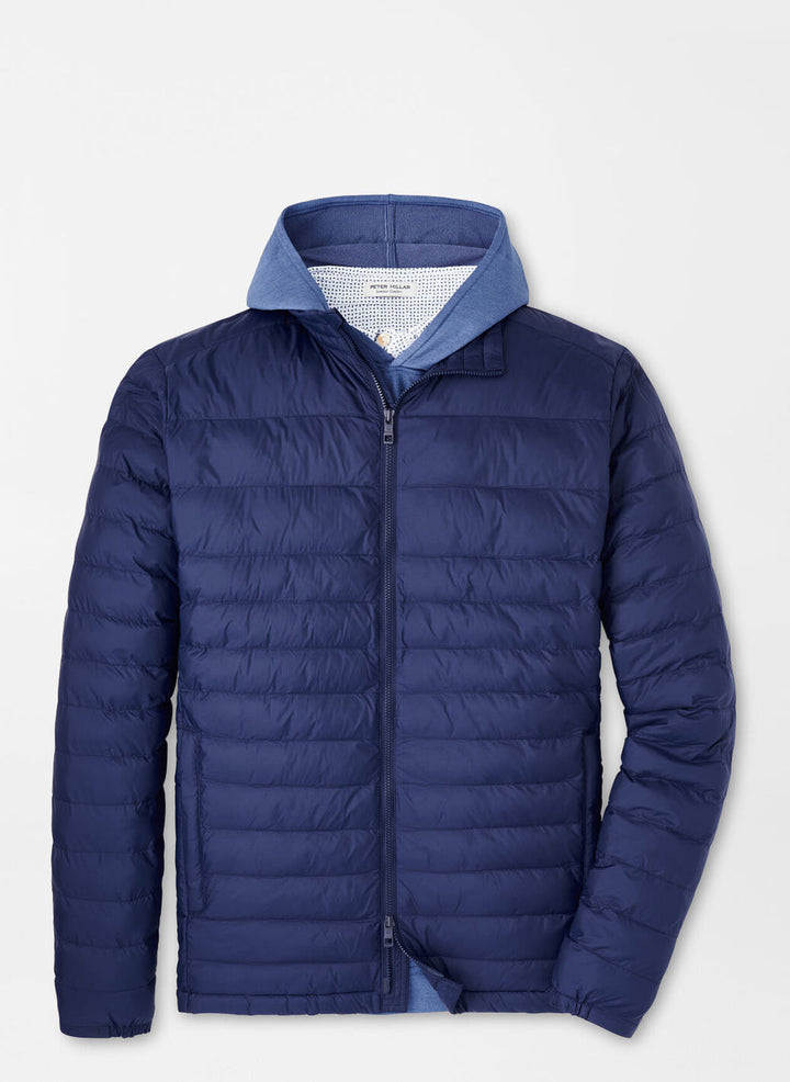 Peter Millar Mens Classic Fit All Course Jacket - NAVY