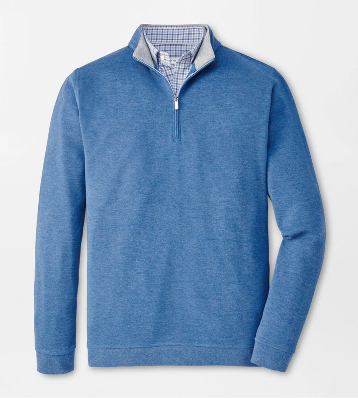 Peter Millar Mens Classic Fit Crown Comfort Pullover - ASTRAL BLUE