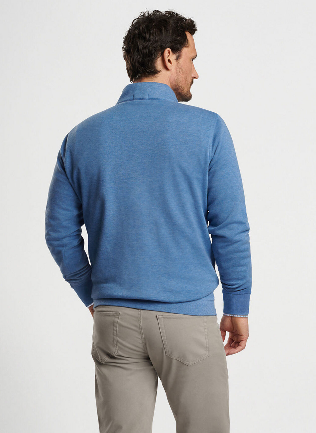 Peter Millar Mens Classic Fit Crown Comfort Pullover - ASTRAL BLUE