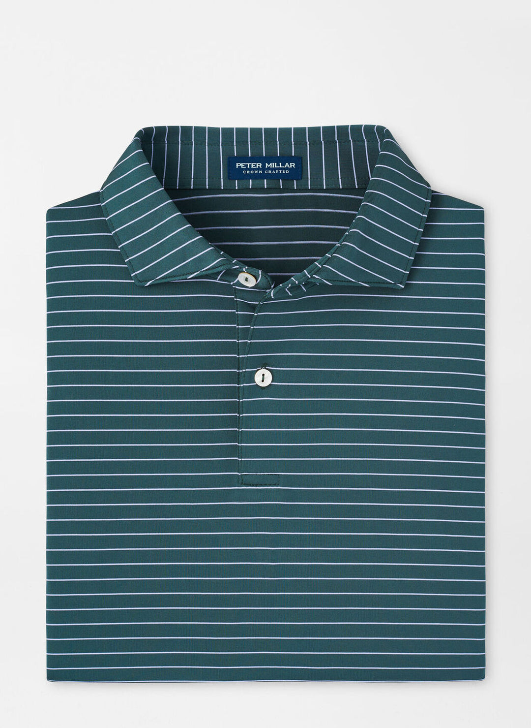 Peter Millar Mens Tailored Fit Duet Performance Jersey Polo - LACINATO