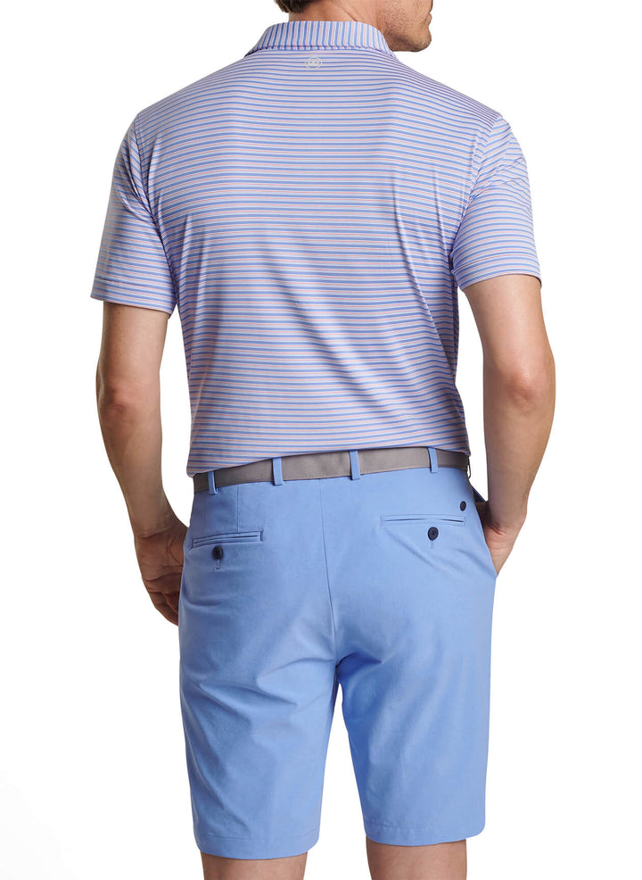 Peter Millar Mens Tailored Fit Bowen Performance Jersey Polo - ELIXIR