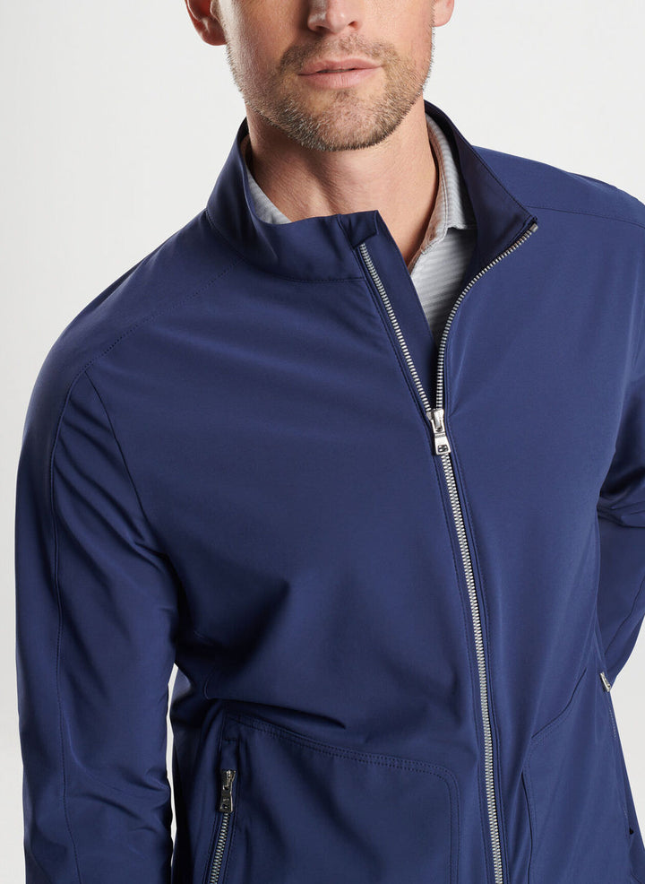 Peter Millar Mens Tailored Fit Contour Jacket - NAVY