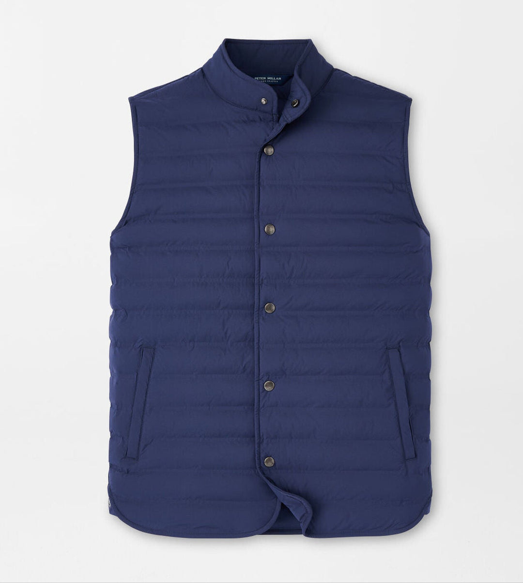 Peter Millar Mens Tailored Fit Regent Vest - NAVY