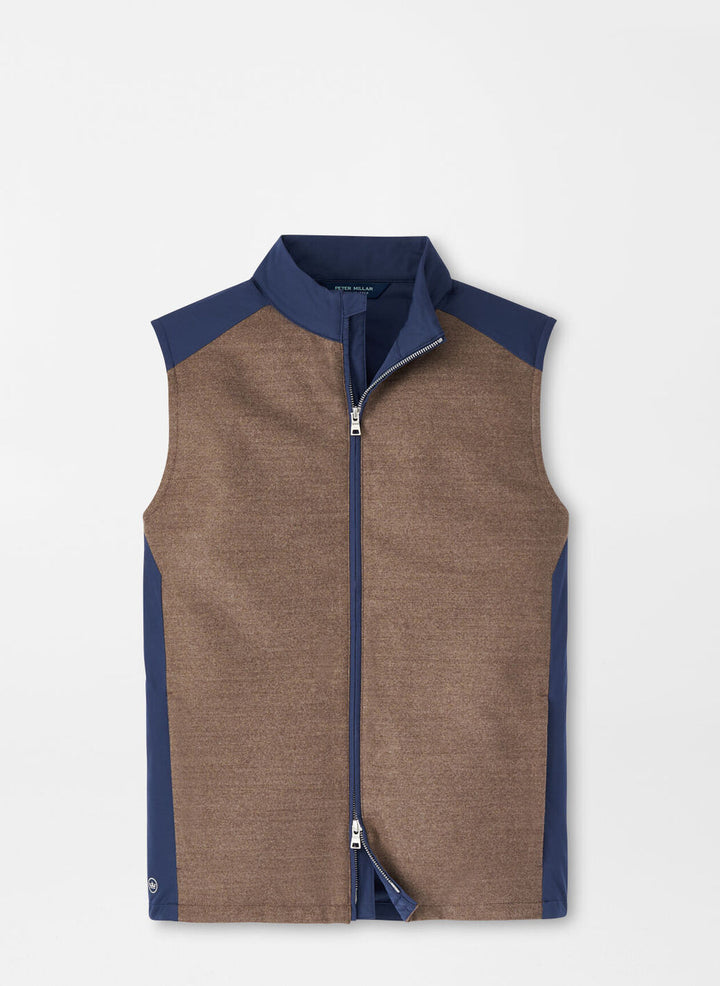 Peter Millar Mens Tailored Fit Cambridge Wool Vest - RYE