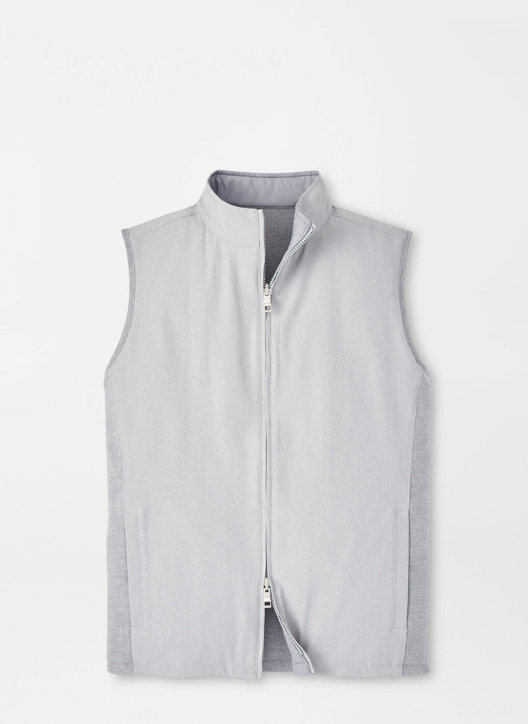 Peter Millar Mens Classic Fit Portrush Reversible Hybrid Vest - GALE GREY