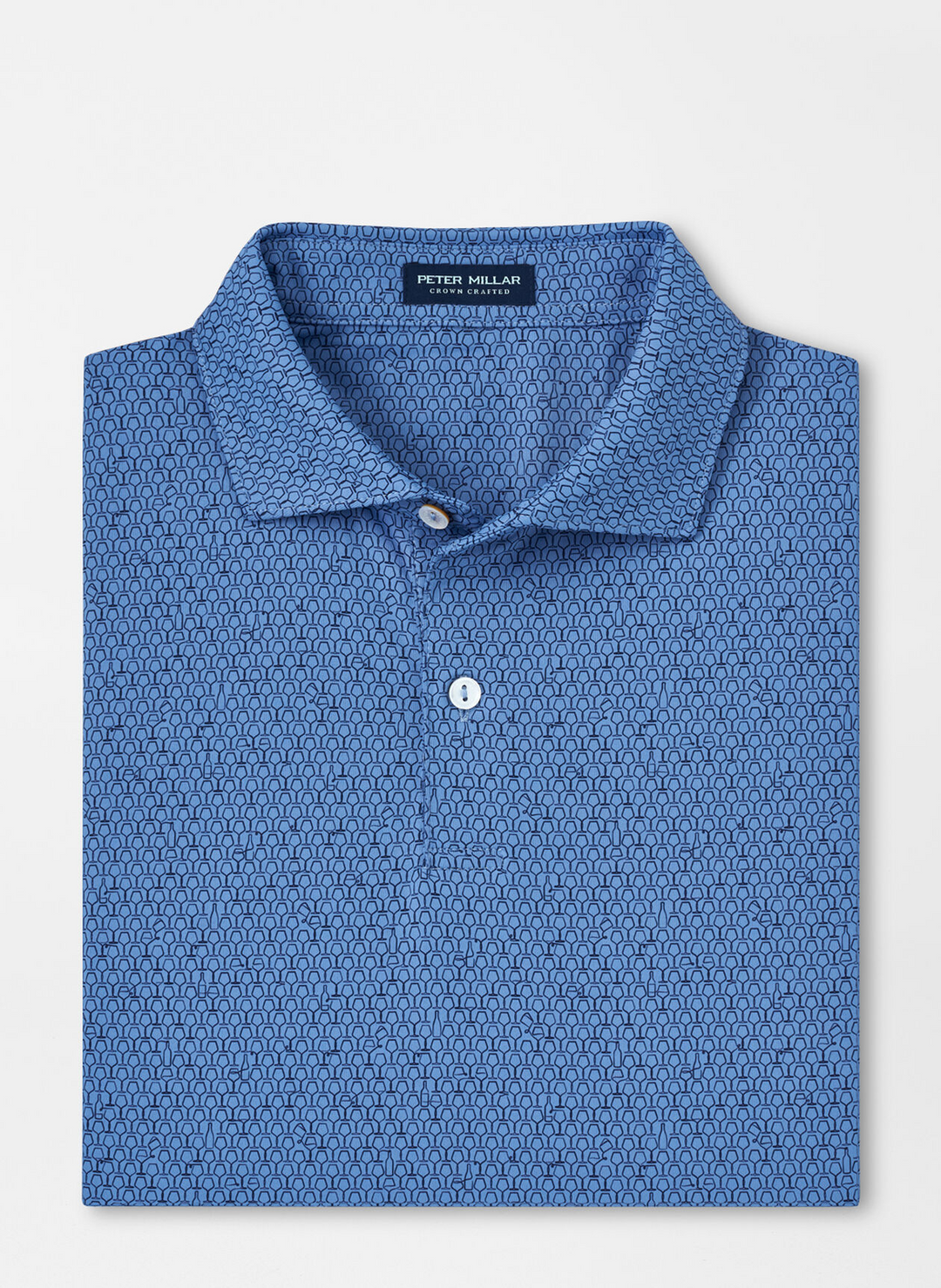 Peter Millar Mens Tailored Fit 'SACCATO' Polo - CASCADE