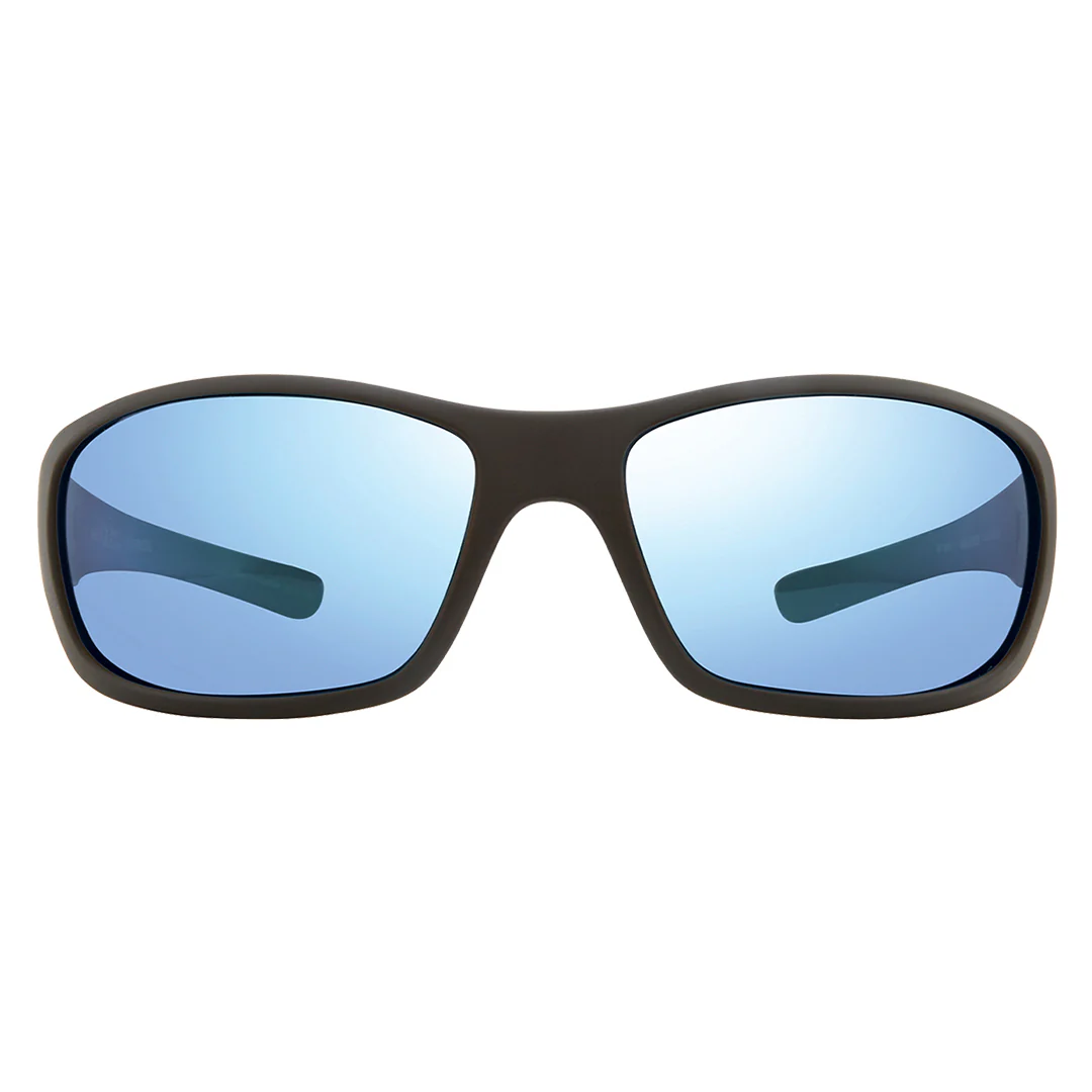 Revo Unisex MAVERICK | Revo SuperFlex™ Polarized Sunglasses  - Matte Black/Blue Water