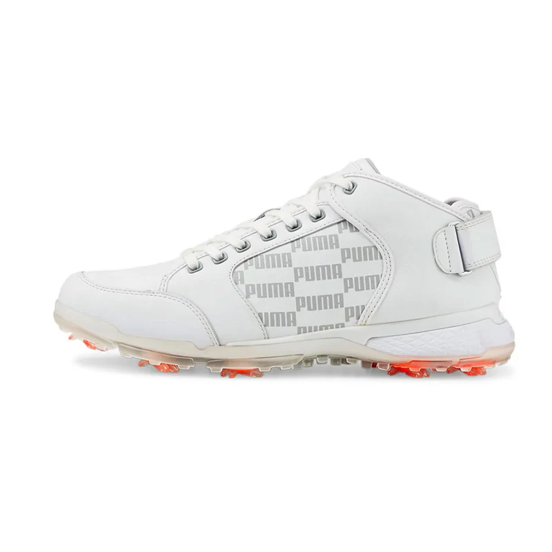 Puma Men's LTD EDITION (Rickie Fowler) PROADAPT Delta Mid Golf Shoes - PUMA WHITE /