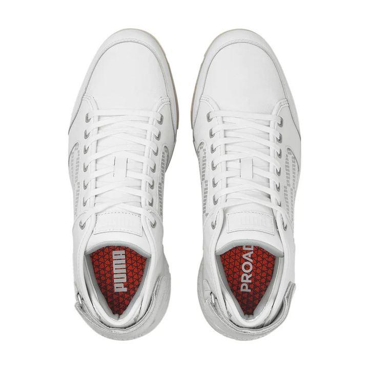 Puma Men's LTD EDITION (Rickie Fowler) PROADAPT Delta Mid Golf Shoes - PUMA WHITE /