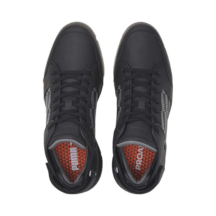 Puma Men's LTD EDITION (Rickie Fowler) PROADAPT Delta Mid Golf Shoes - PUMA BLACK