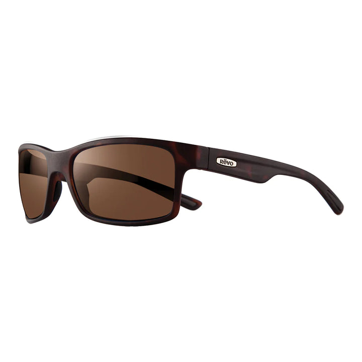 Revo Mens Crawler Sport Wrap Sunglasses - MATTE TORTOISE/TERRA