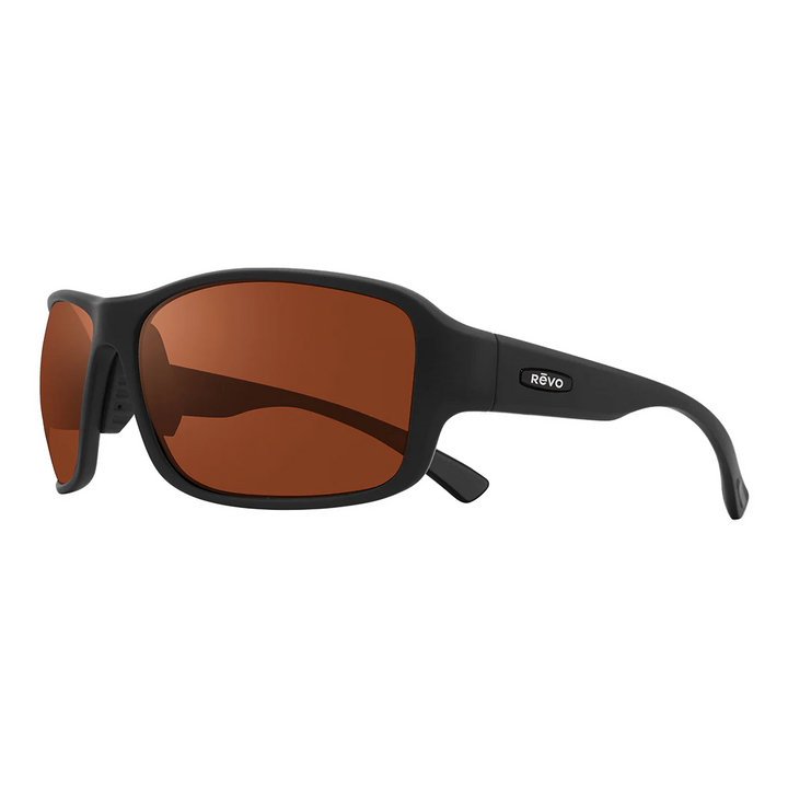 Revo VISTA Trailblazing Sport Polorarized Sunglasses - Matte Black/Drive