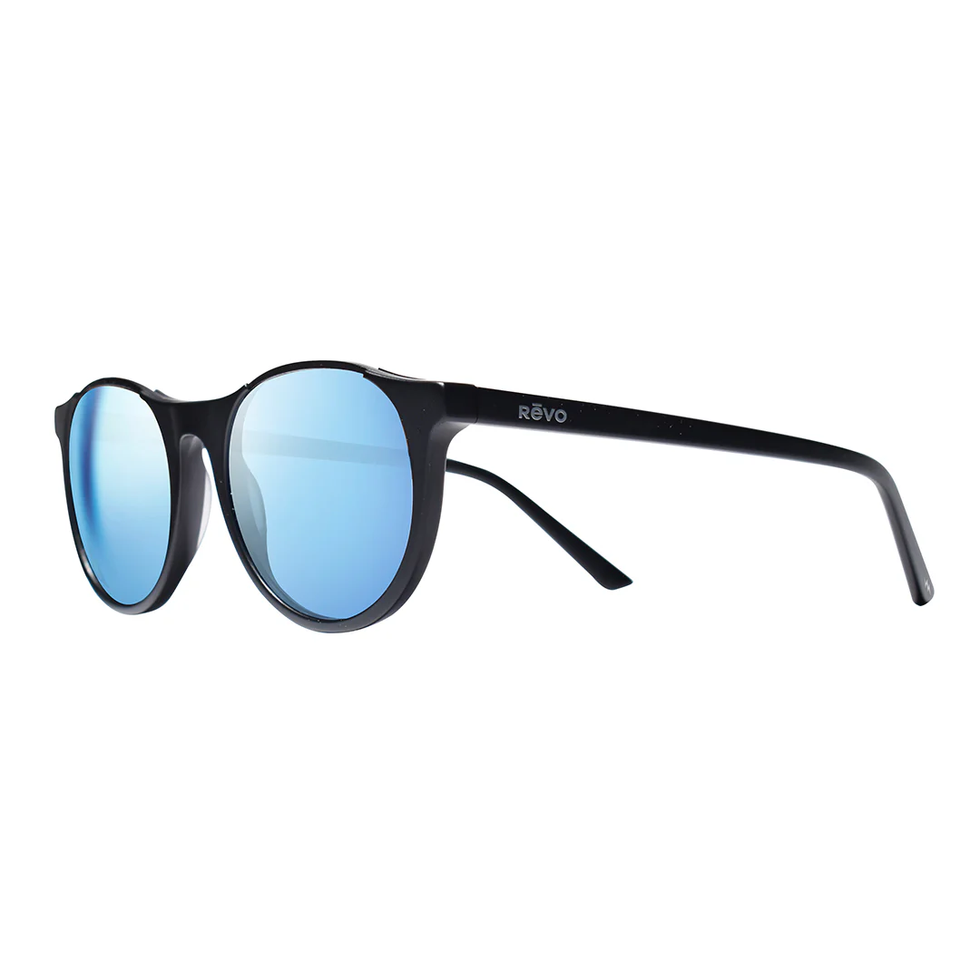 Revo Women's Laguna X KENDALL  Poloraized Sunglasses -Matte Black / Blue Water