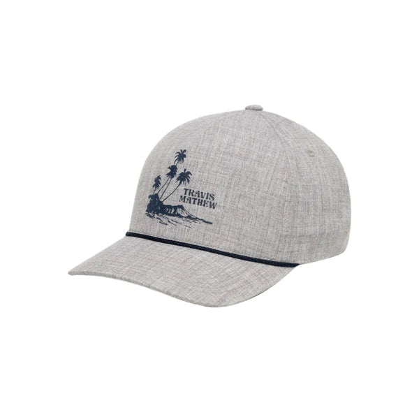 TRAVISMATHEW SALSA VERDE HAT - HEATHER GREY - OSFA