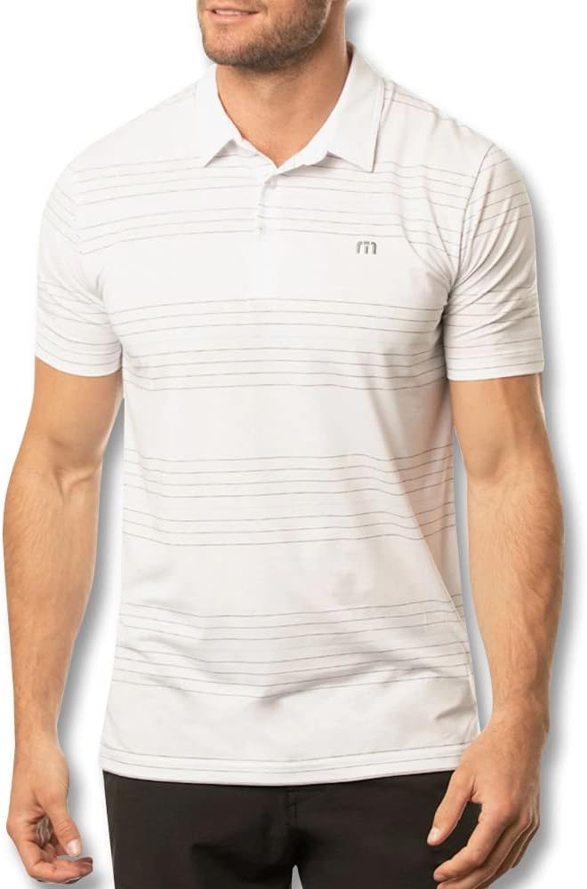 TRAVIS MATHEW SCENE IT POLO - WHITE