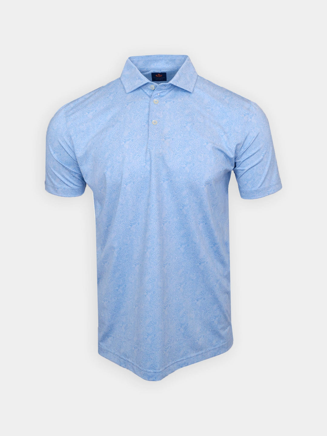 Donald Ross Mens Sport Fit Murdo Polo - SKY BLUE