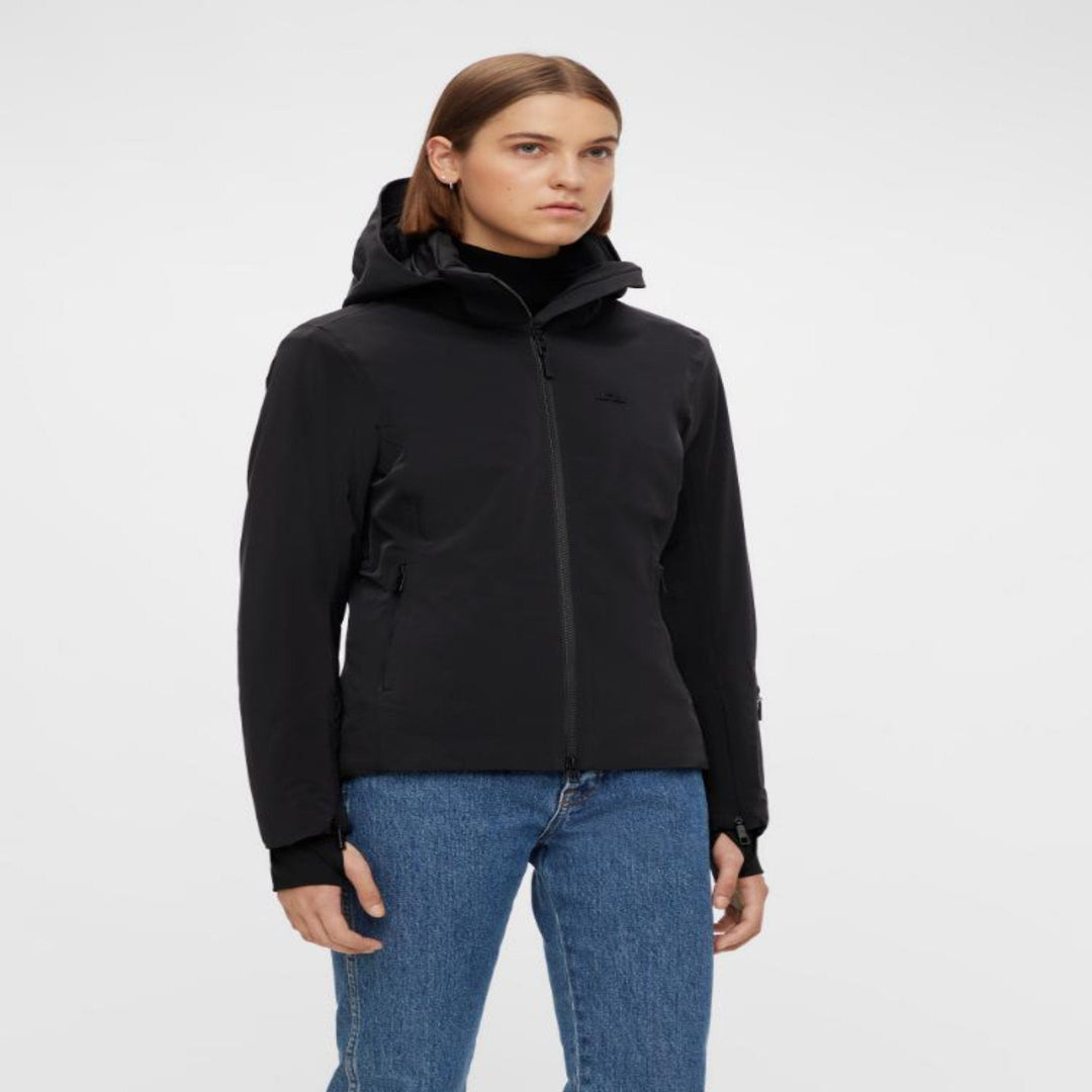 J.Lindeberg Womens Lynn Ski Jacket - BLACK