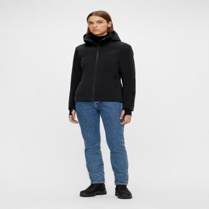 J.Lindeberg Womens Lynn Ski Jacket - BLACK