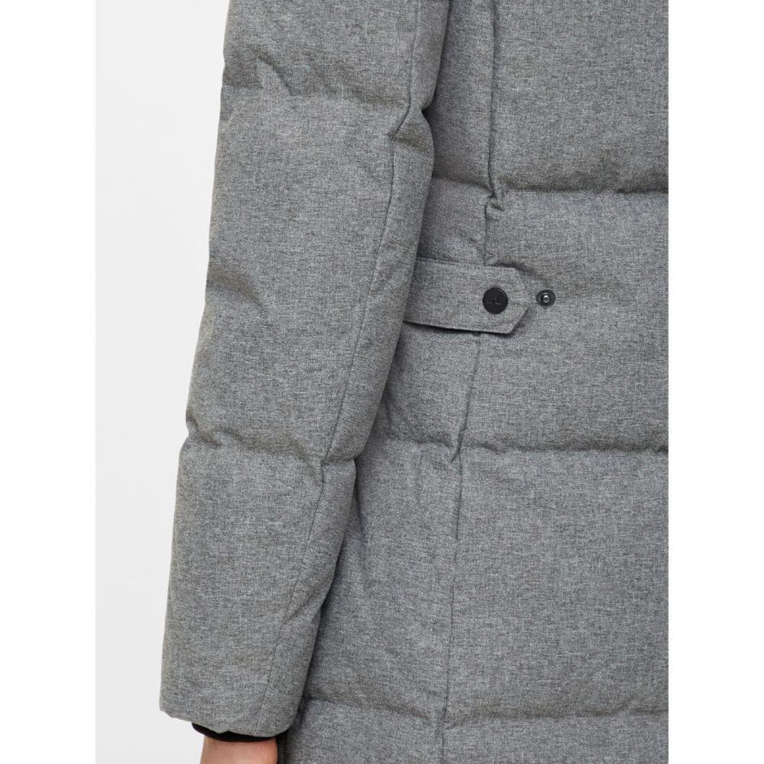 J.Lindeberg Womens Radiator Down Parka Coat - GREY MELANGE