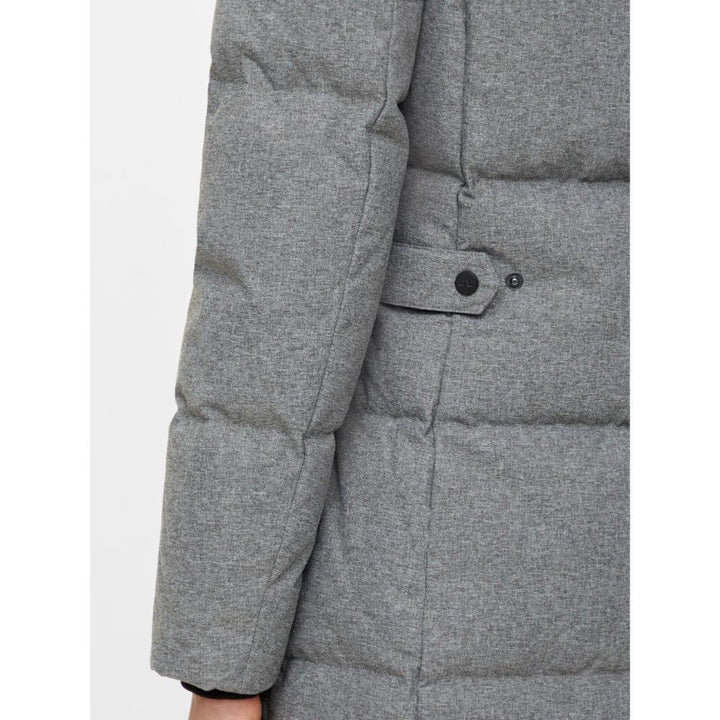 J.Lindeberg Womens Radiator Down Parka Coat - GREY MELANGE