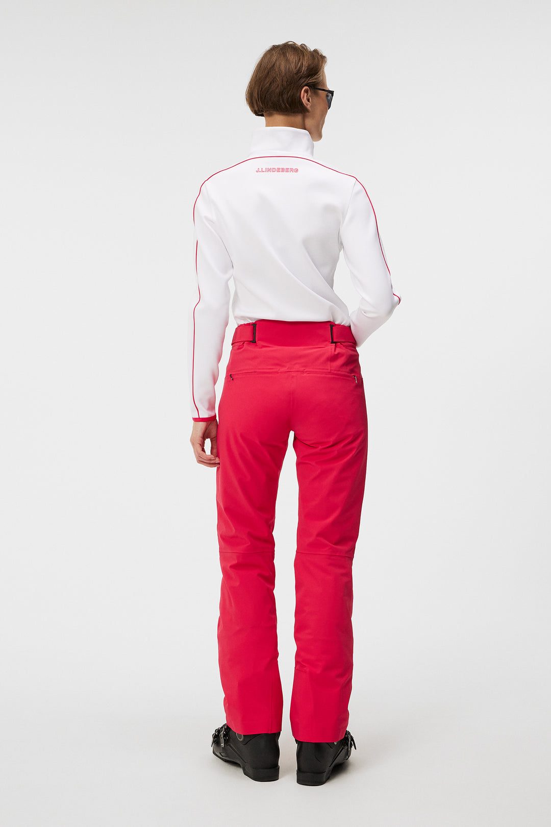 J.Lindeberg Womens Watson Ski Pant - Rose Red