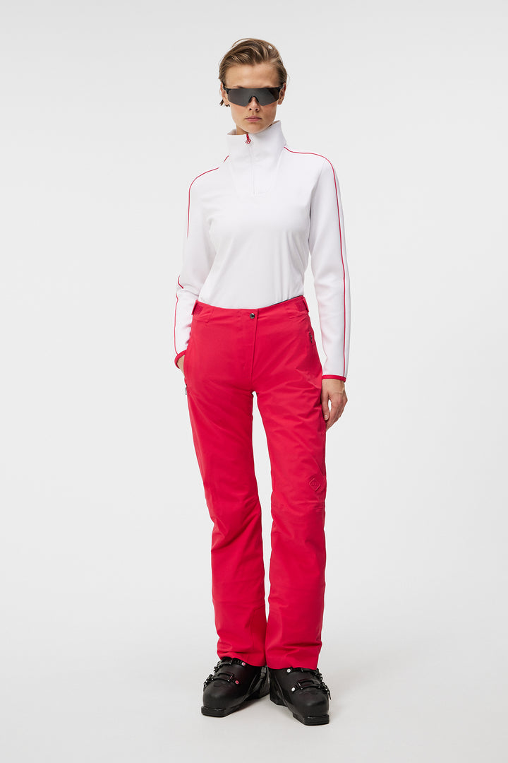 J.Lindeberg Womens Watson Ski Pant - Rose Red