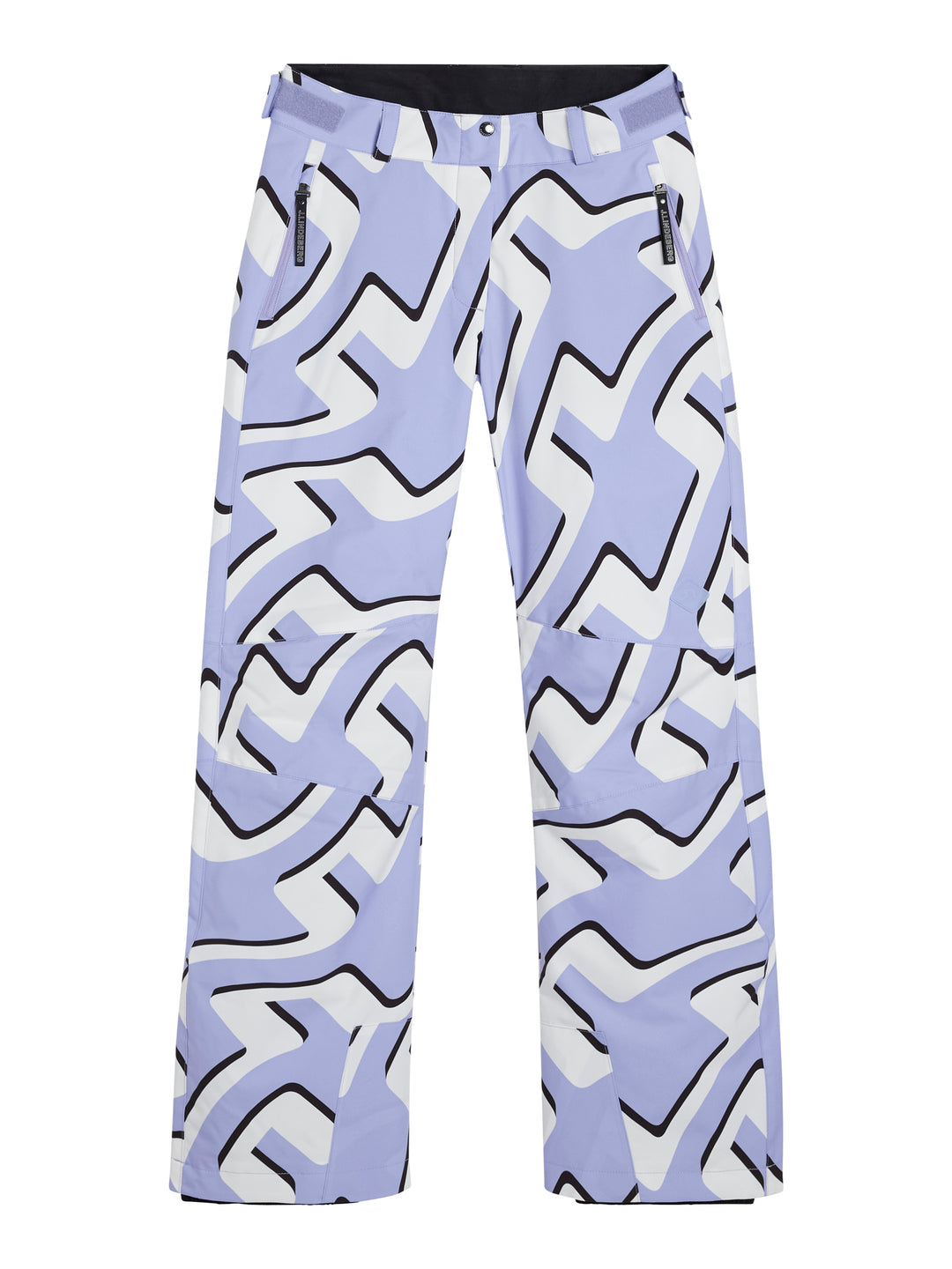 J.Lindeberg Womens Isella Ski Pants Printed - Bridge Wave Sweet Lavender