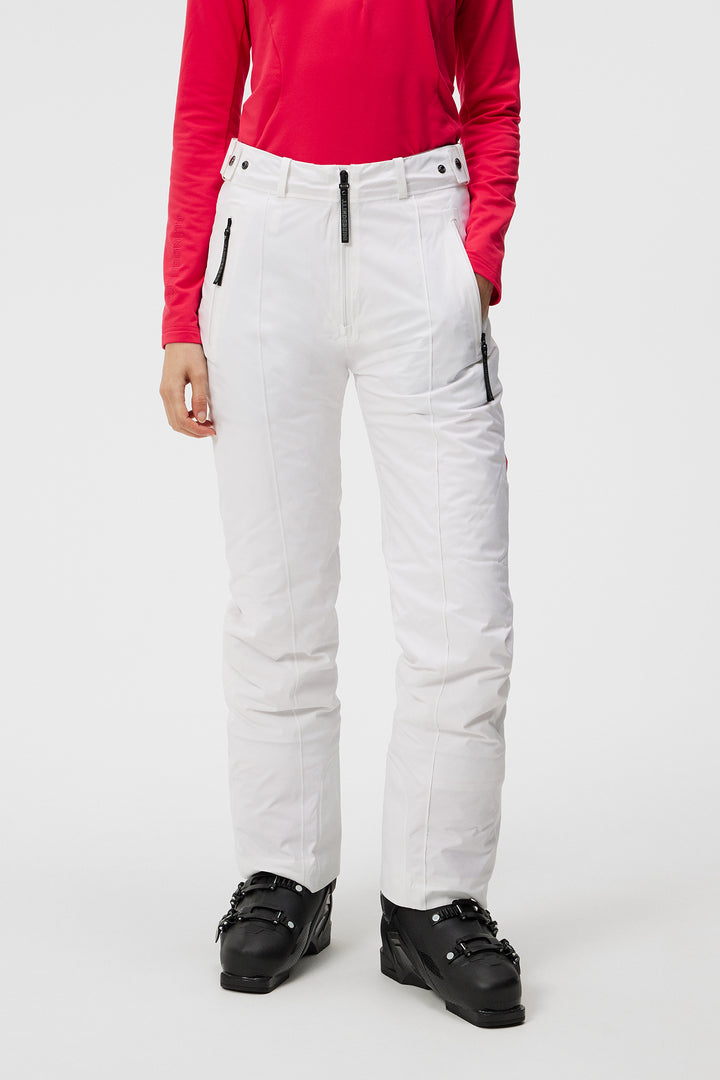 J.Lindeberg Womens Slider Ski Pants - White