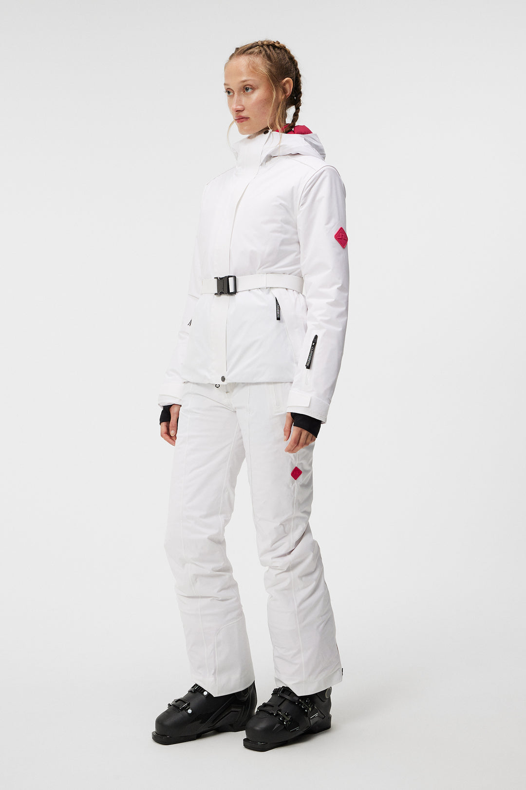 J.Lindeberg Womens Slider Ski Pants - White