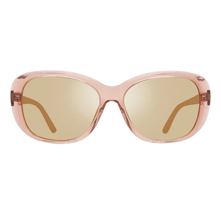 Revo WOMEN'S Sammy Eco-friendly Polarized Sunglasses -Crystal Mauve/Champagne