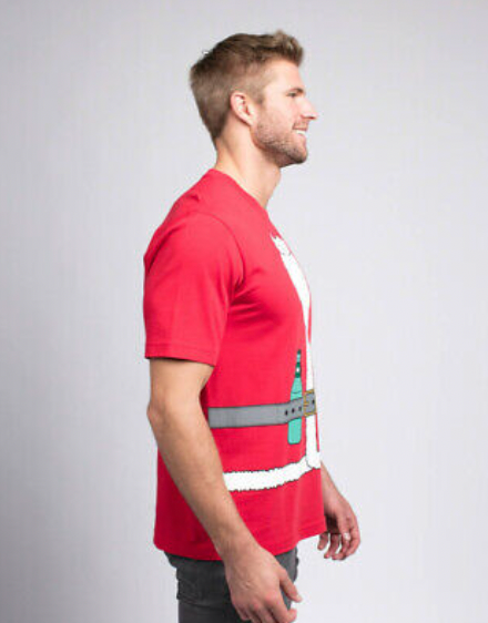 TRAVIS MATHEW FEAST CHRISTMAS T-SHIRT - RED