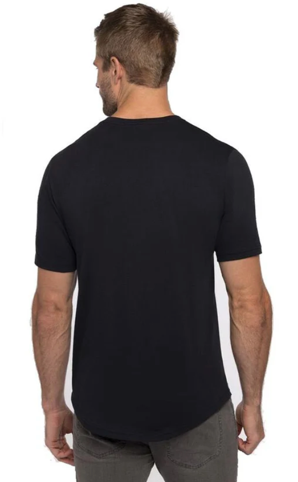 TRAVIS MATHEW YUCCA FLOWER T-SHIRT - BLACK