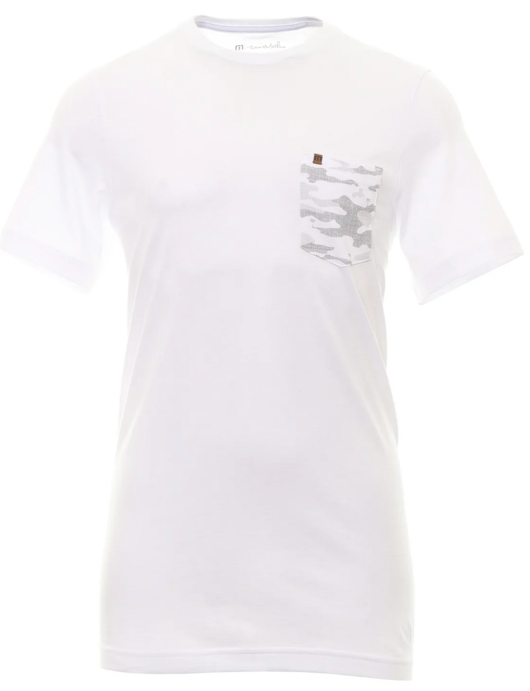 TRAVIS MATHEW THIRTEEN BELOW 2.0 T-SHIRT - WHITE