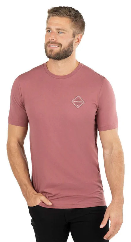 TRAVIS MATHEW PICK UP LINE T-SHIRT - ROAN ROUGE