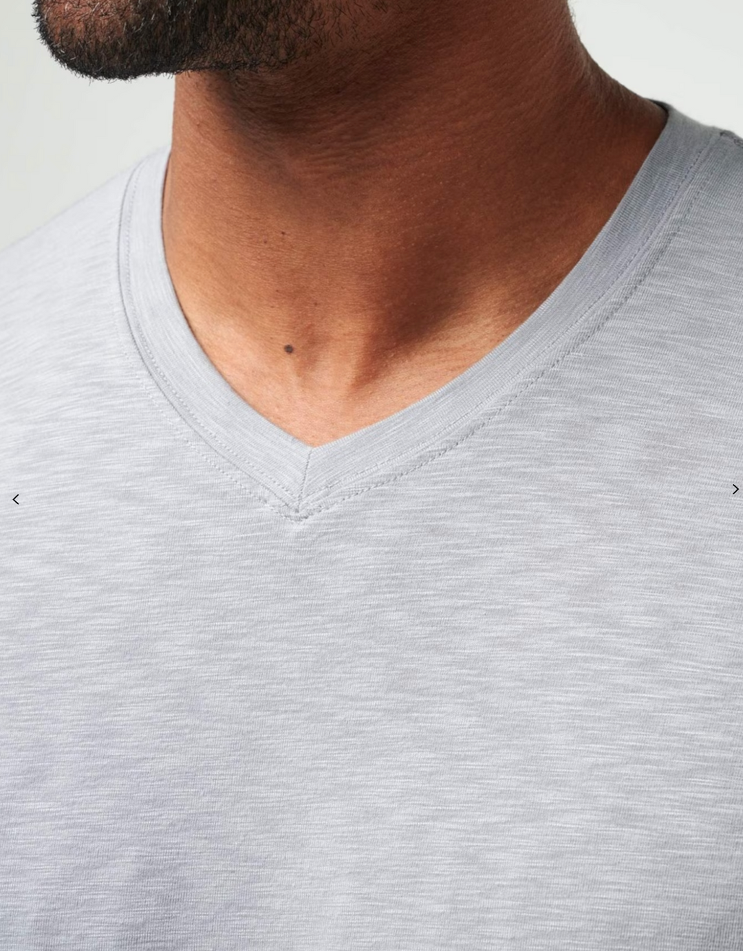 TRAVIS MATHEW CLOUD TEE T-SHIRT - SLEET