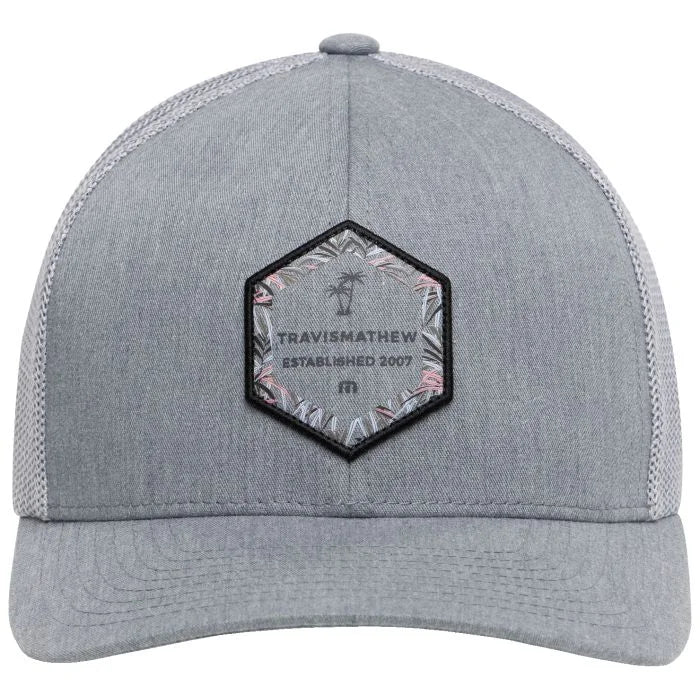 TRAVIS MATHEW TACO TOUR HAT - HEATHER GREY - L/XL