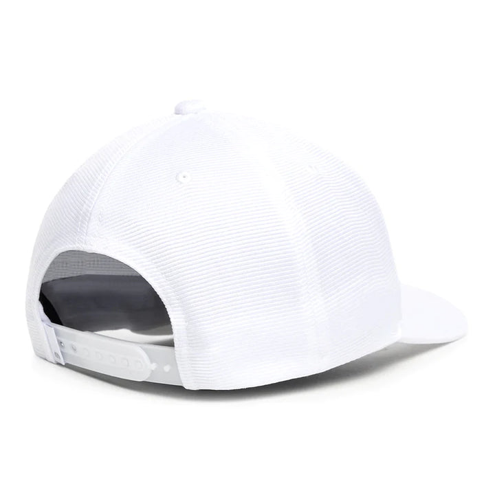 TRAVIS MATHEW YOUTH CRYSTAL BLUE SNAPBACK HAT - WHITE