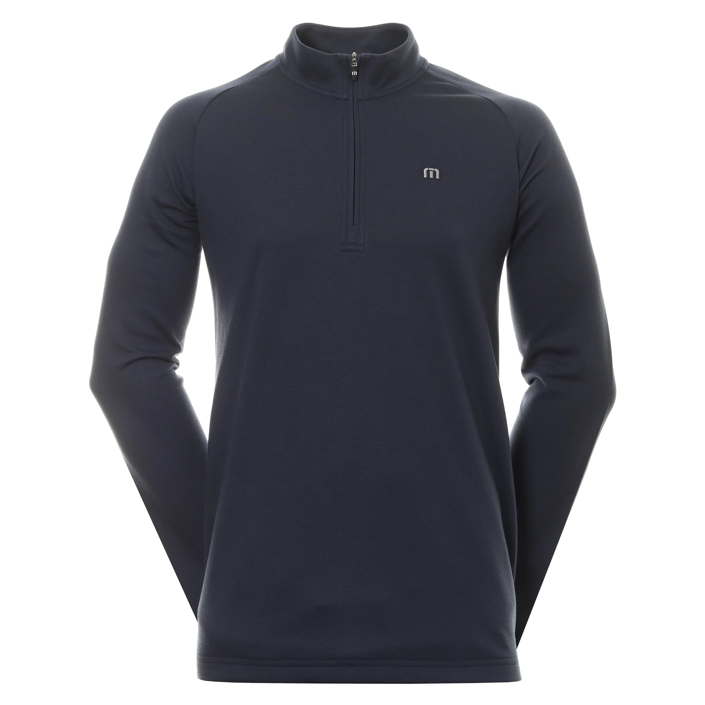 TRAVIS MATHEW MENS UPGRADED 1/4 Zip PULLOVER - NAVY | Golf Anything Canada