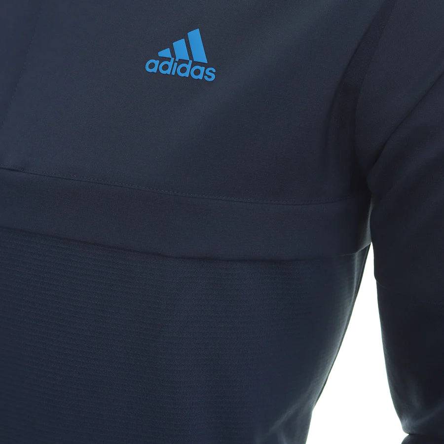 adidas Mens Adicross Anorak Half Zip Golf Pullover - NAVY