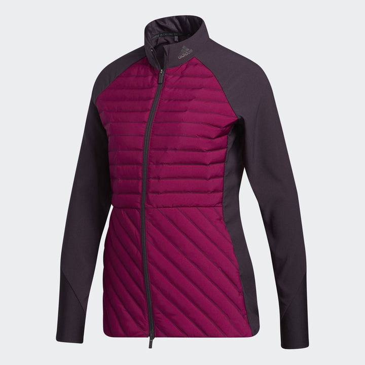 adidas Womens Down Filled Frostguard 2.0 Jacket - POWER BERRY