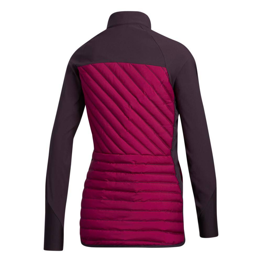 adidas Womens Down Filled Frostguard 2.0 Jacket - POWER BERRY