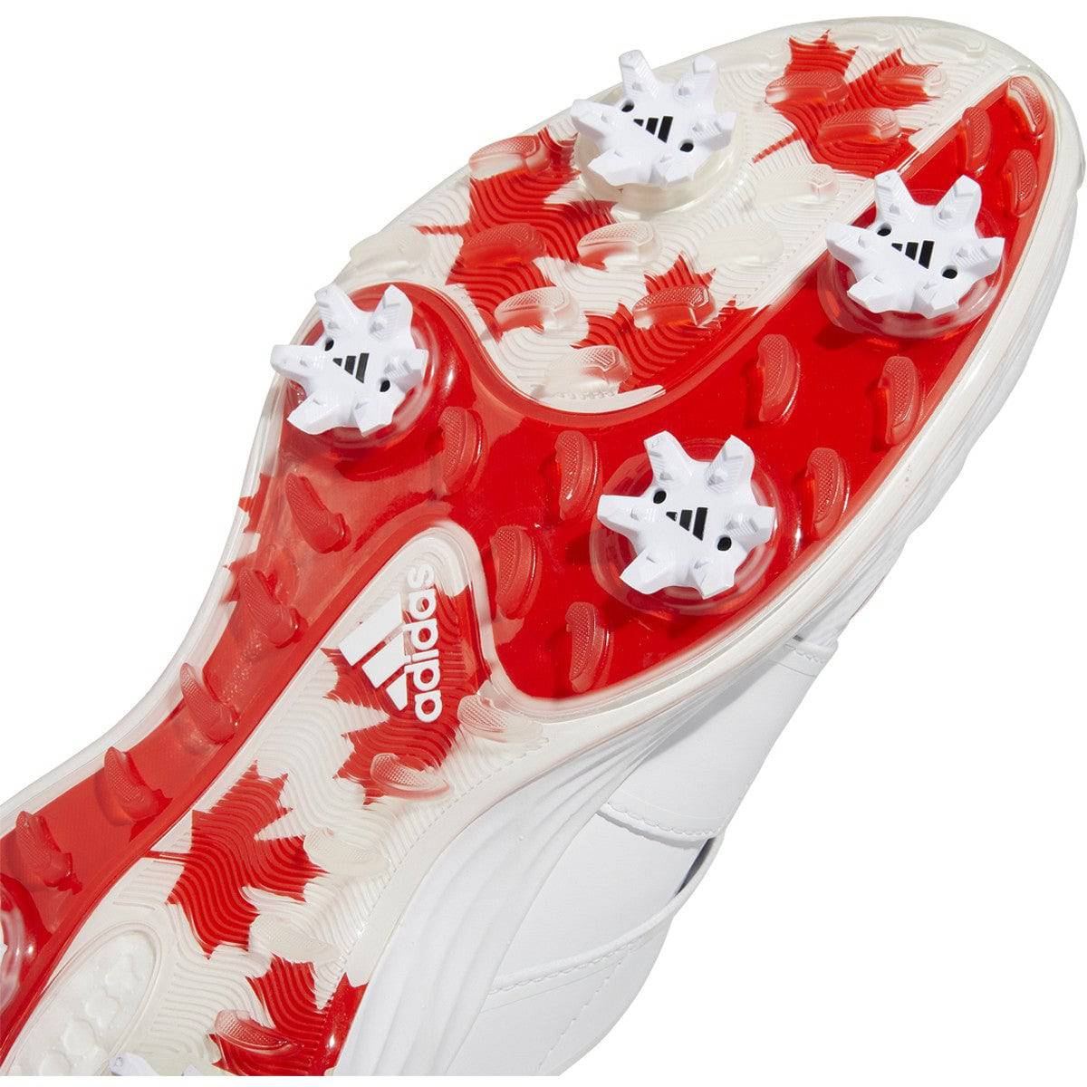 adidas Womens LTD Edition Canada ZG21 BOA Golf Shoes CLOUD WHITE RED SILVER METALLIC