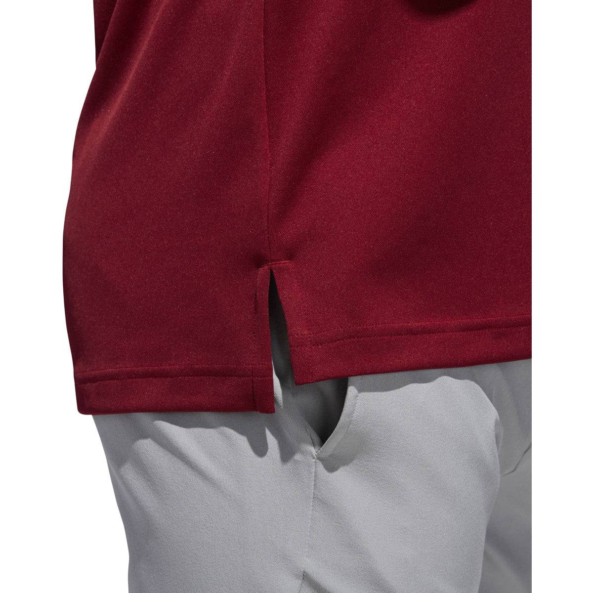 Adidas collegiate burgundy shirt best sale